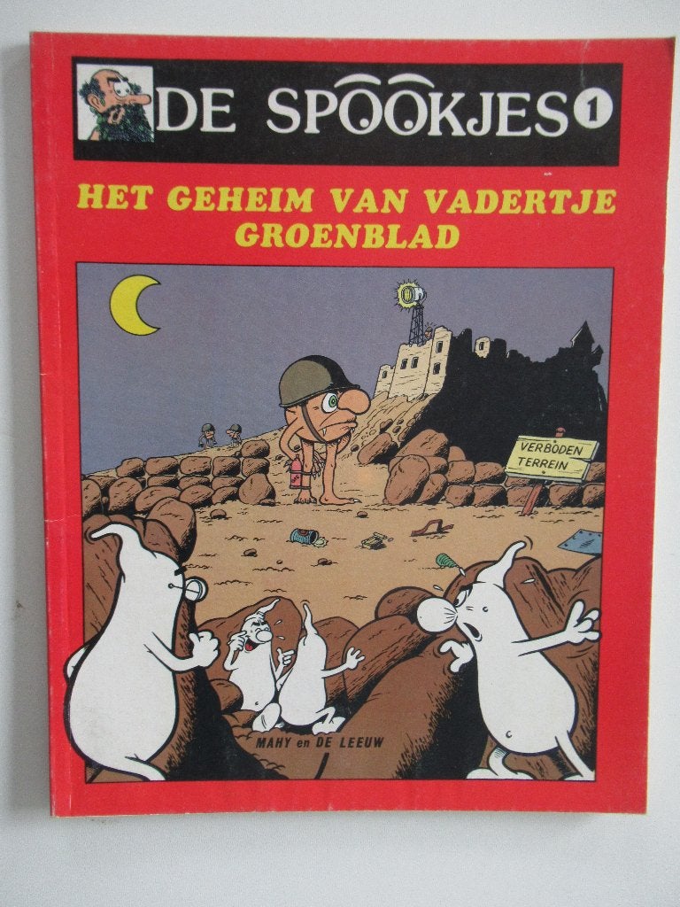 de spookjes...nr.1...het geheim van vadertje groenblad, Boeken, Ophalen of Verzenden, Zo goed als nieuw