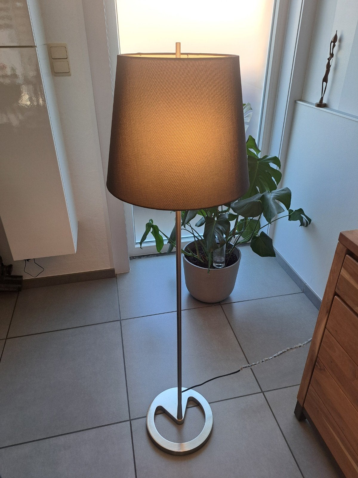 Staande lamp Ikea, Ophalen, Zo goed als nieuw, Metaal, 100 tot 150 cm