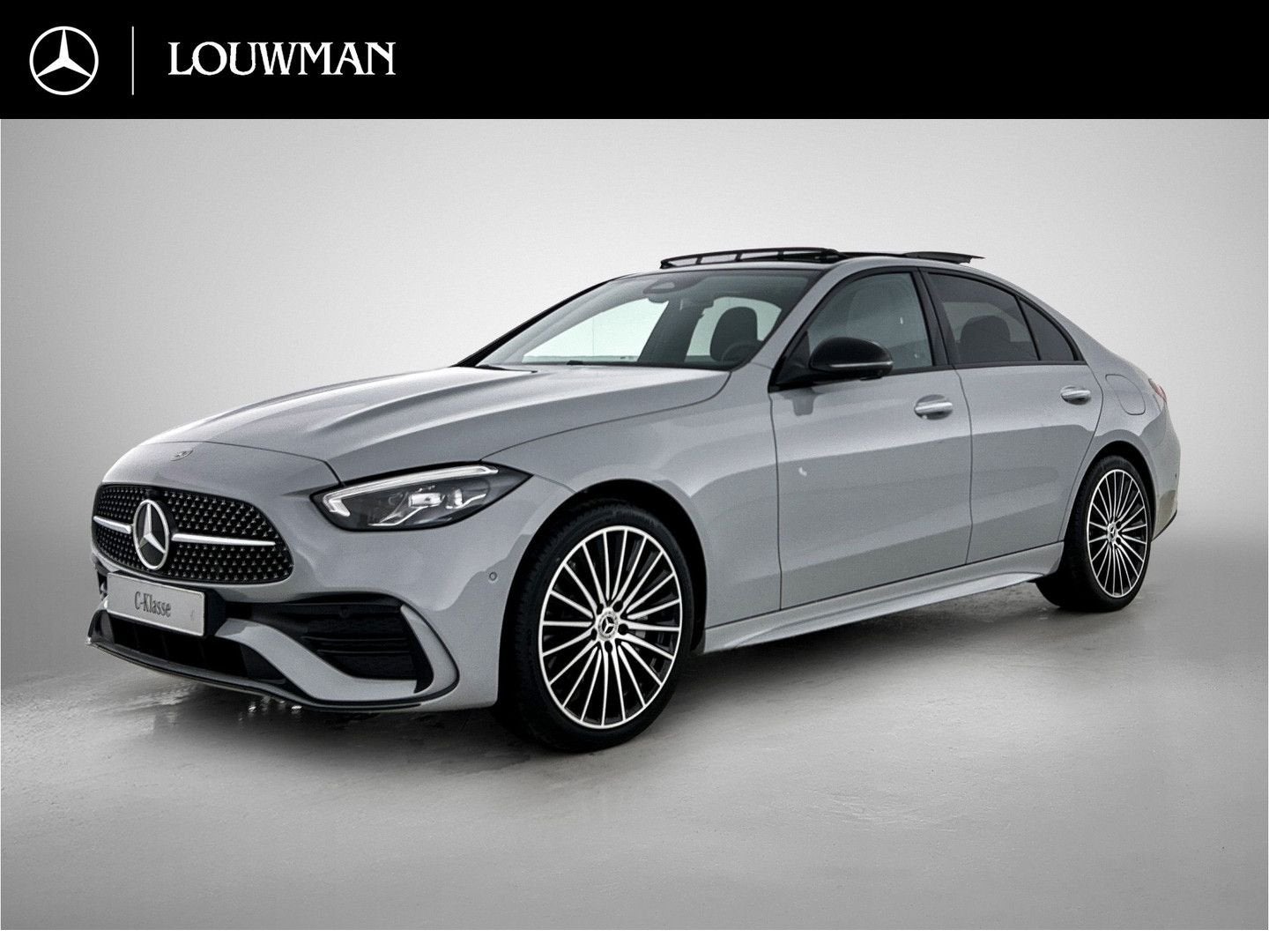 Mercedes-Benz C 300 e Business Solution AMG | Nightpakket |, Auto's, Mercedes-Benz, Automaat, Zwart, Berline, Hybride Elektrisch/Benzine