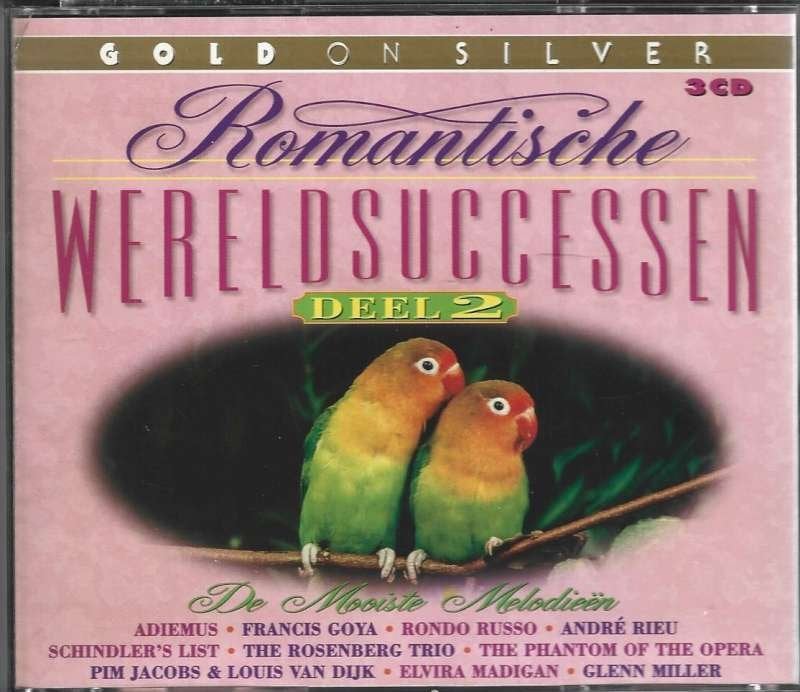 3 CD Various – Romantische Wereldsuccessen Deel 2, Cd's en Dvd's, Pop, Ophalen of Verzenden, Zo goed als nieuw, Verzamelalbum