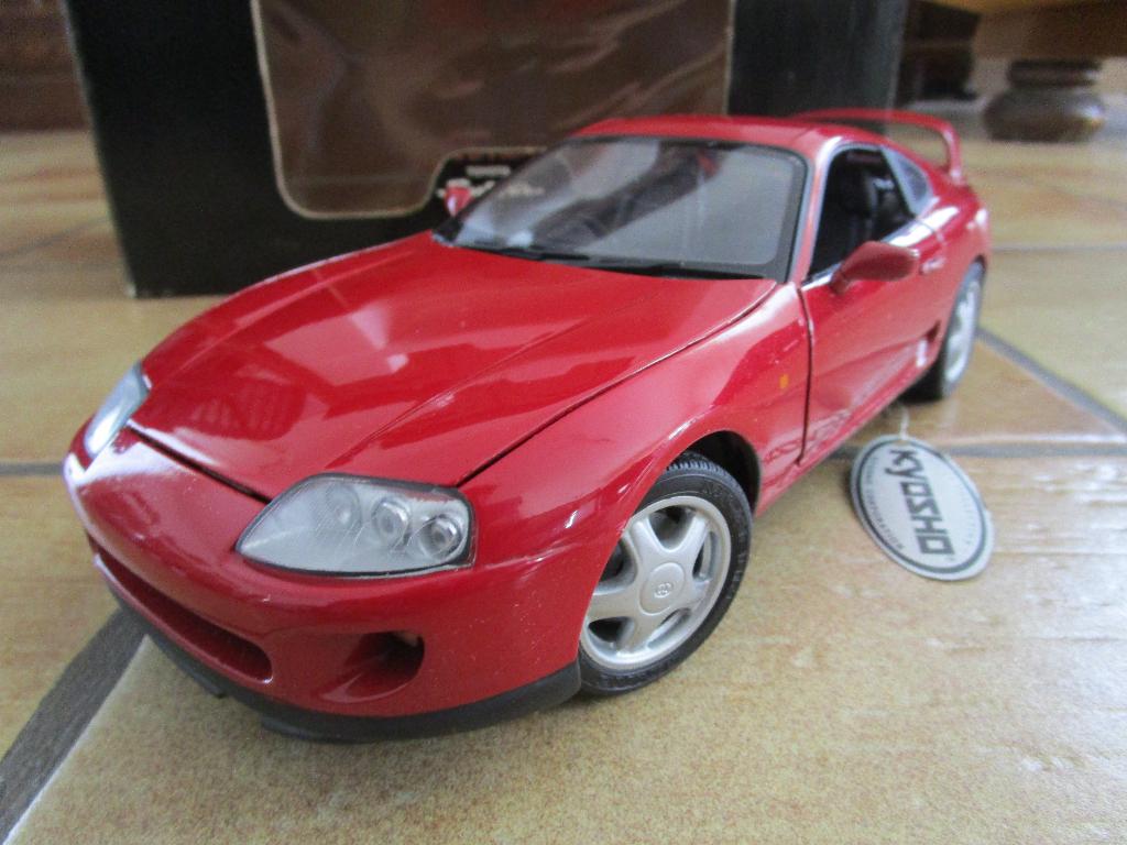 kyosho 1:18 toyota supra rz, Hobby en Vrije tijd, Modelauto's | 1:18, Ophalen of Verzenden, Gebruikt, Auto, Kyosho