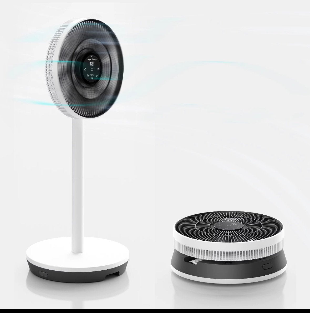 Opvouwbare Tafelventilator / Statiefventilator voor in huis, Enlèvement, Neuf, Ventilateur de trépied