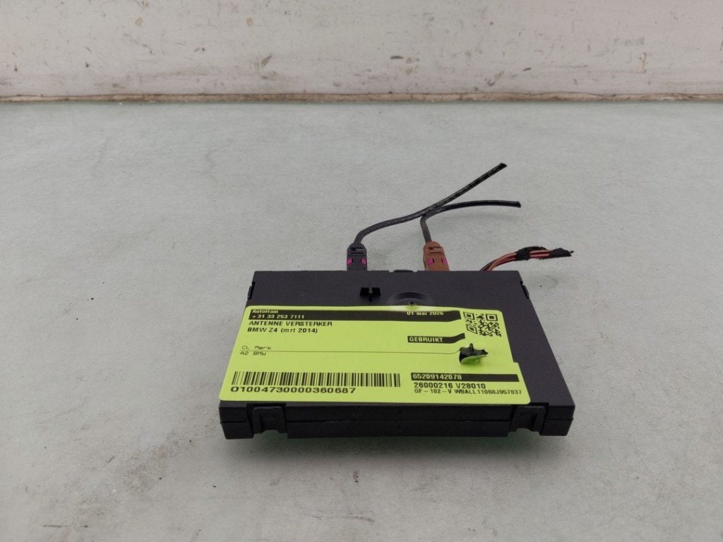 ANTENNE VERSTERKER BMW Z4 Roadster (E89) (|65209142078|), Gebruikt, BMW, Petuelring 130
80809  München, DE, Bayerische Motoren Werke AG