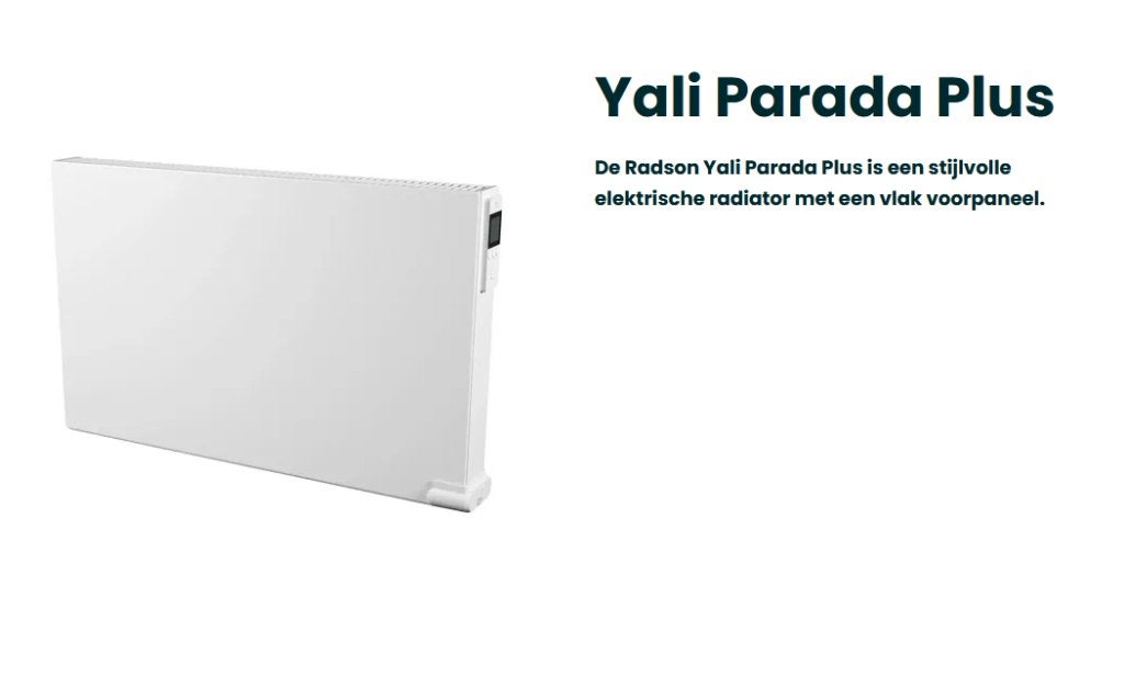 elektrische radiator, Doe-het-zelf en Bouw, Verwarming en Radiatoren, Ophalen, 30 tot 80 cm, Hoog rendement (Hr), Radiator