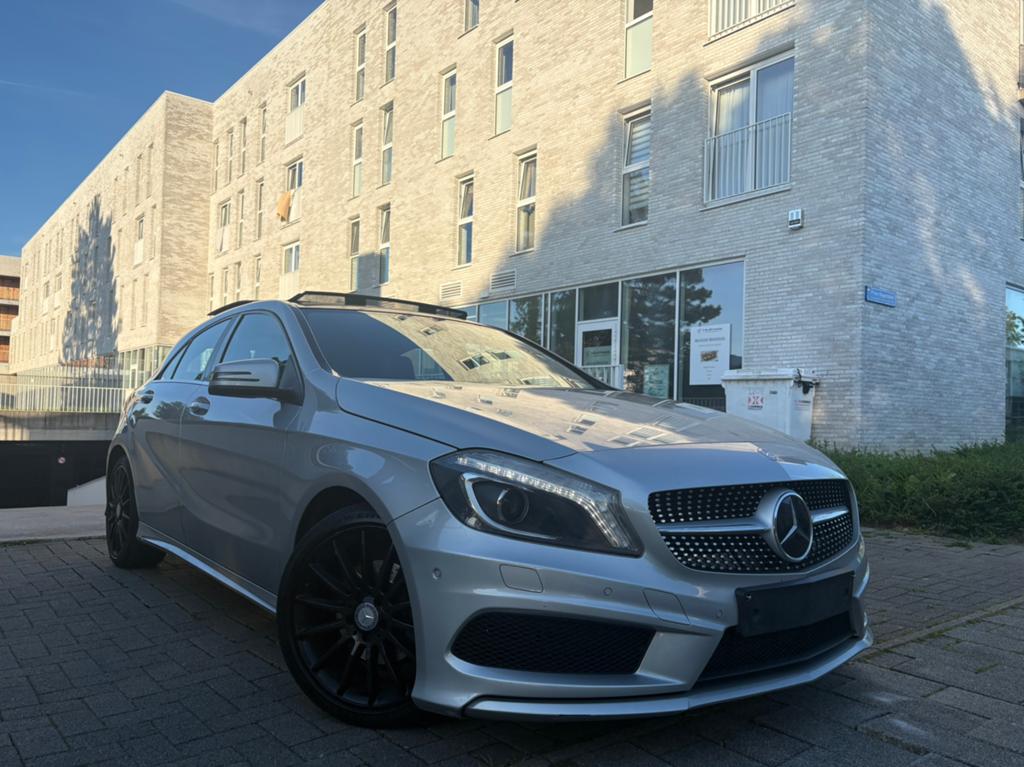 Mercedes A180 benzine - Amg pakket - pano - 198000km- export, Auto's, Handgeschakeld, Particulier, Te koop, Benzine