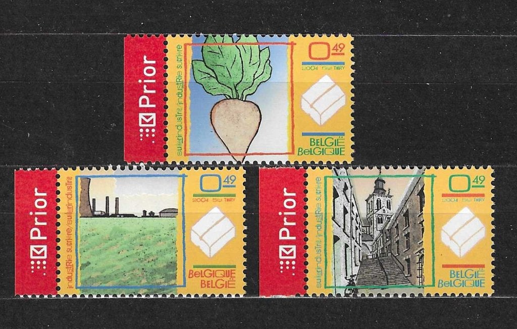 België OPC 3246-48 Suikerindustrie in Tienen **, Ophalen of Verzenden, Postfris, Postfris
