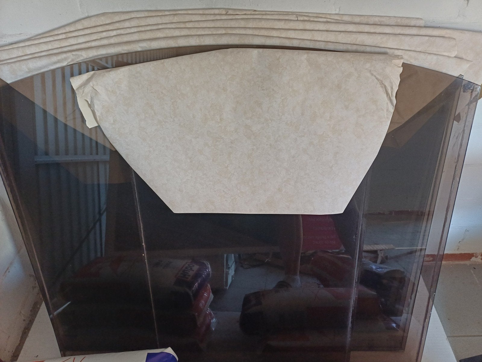 Glas voor terras, Ophalen, Glas
