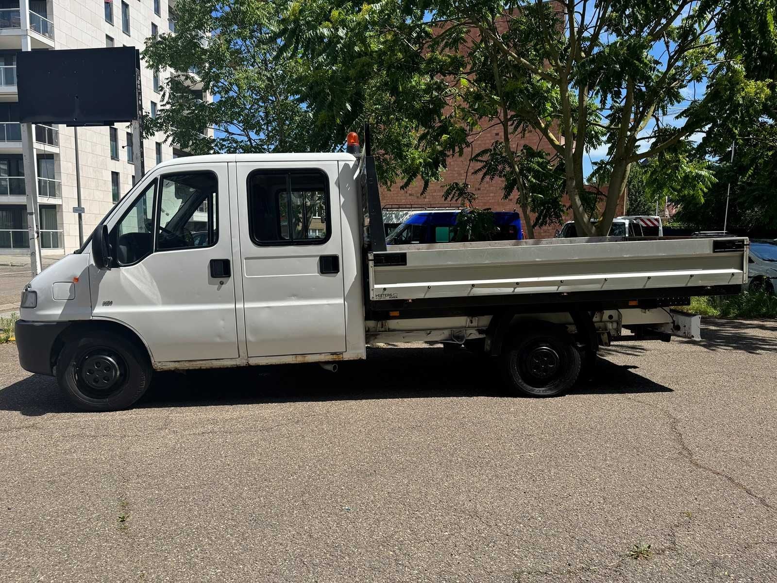 2001 Peugeot Boxer - Open Laadbak - Dubbele Cabine, Euro 2, Gebruikt, Bedrijf, Te koop