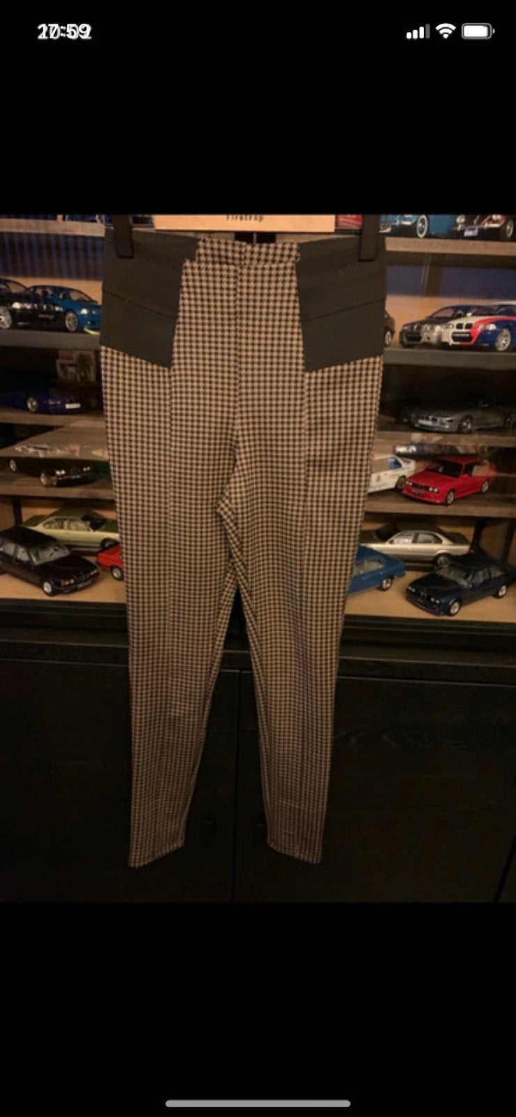 Geruite dames broek, Kleding | Dames, Broeken en Pantalons, Ophalen of Verzenden, Zo goed als nieuw, Maat 38/40 (M), Lang