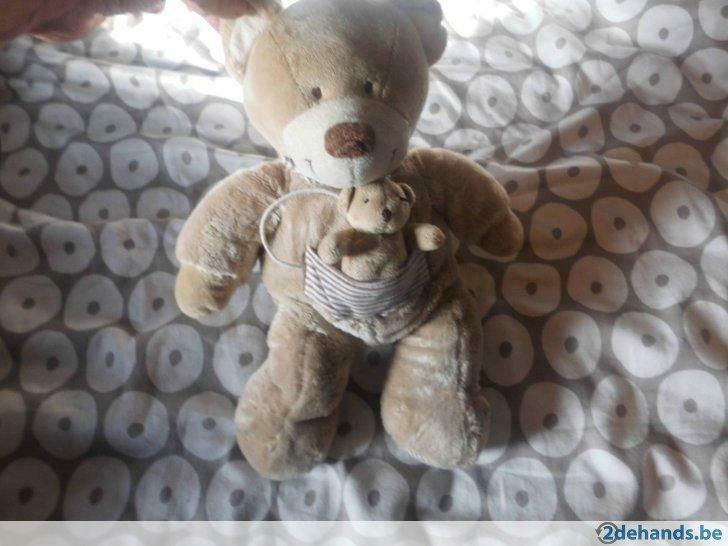 beertje met baby nicotoy, Ophalen of Verzenden, Nieuw, Beer