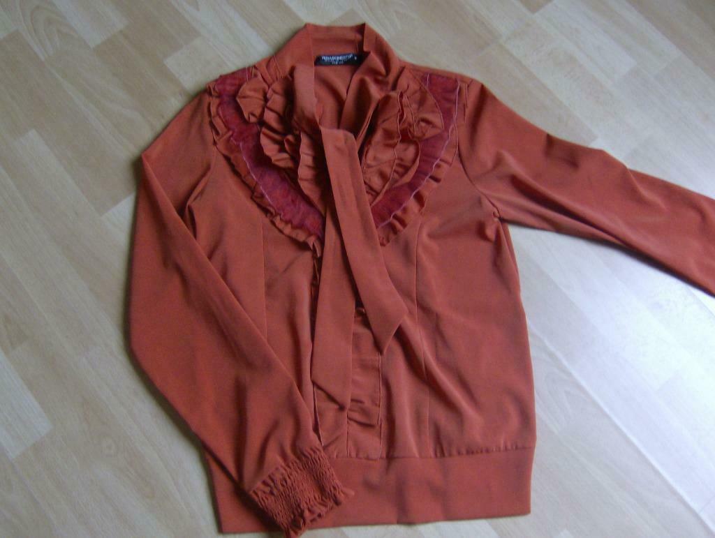 blouse oranje rinascimento  maat s, Enlèvement ou Envoi, Porté, Taille 36 (S), Orange