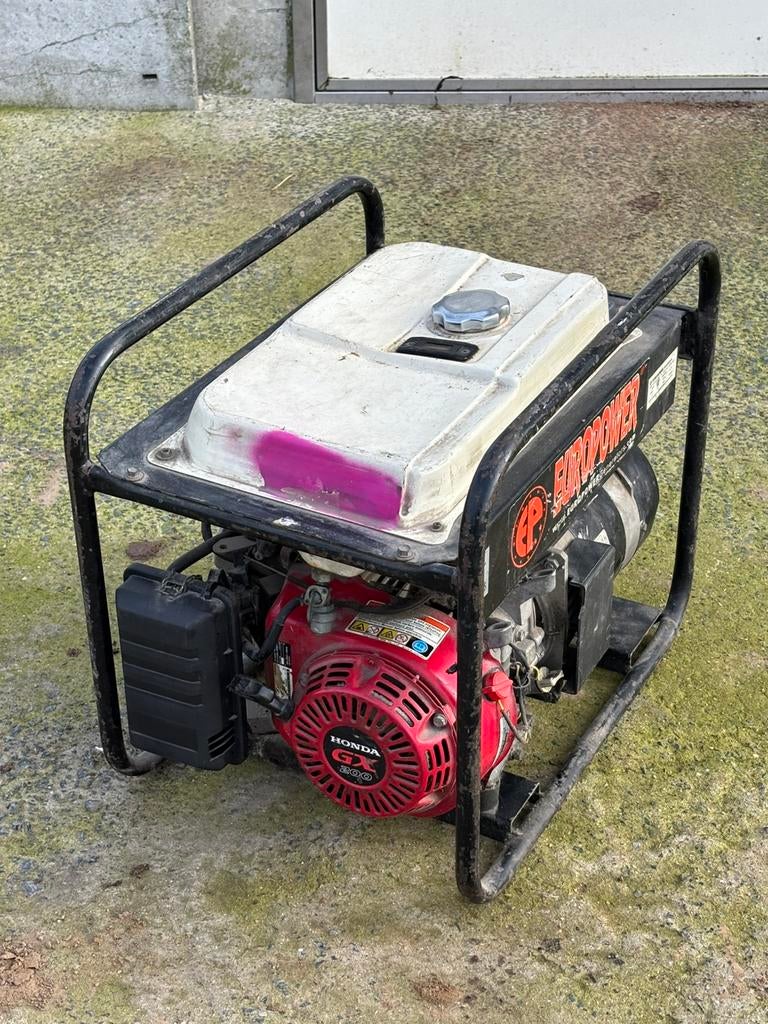 Europower ep3300 -11 stroomgenerator, Doe-het-zelf en Bouw, Aggregaten, Ophalen, Zo goed als nieuw