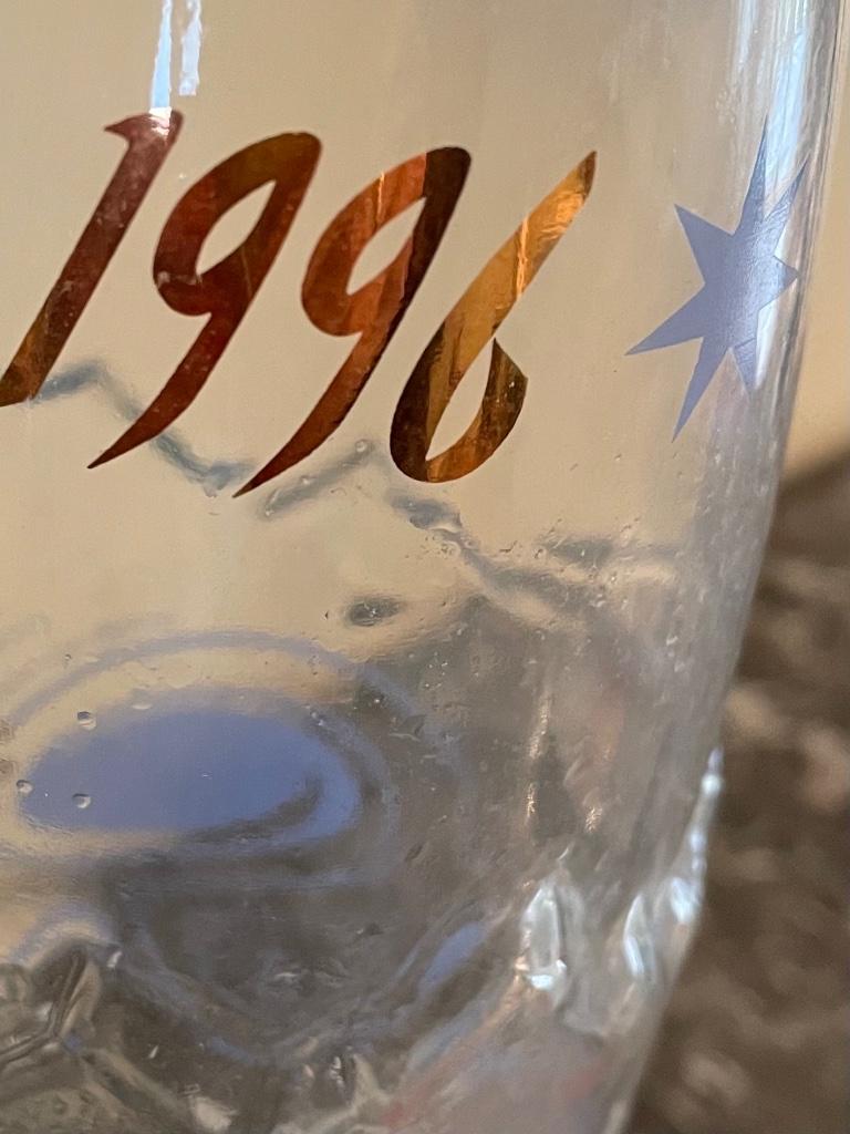 Vintage Evianfles, Evian fles 1996, Verzamelen, Ophalen of Verzenden, Zo goed als nieuw, Overige typen