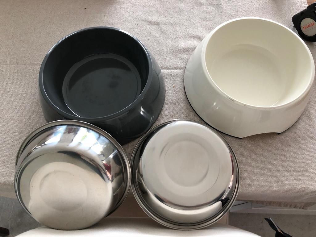 2 gamelles Hunter (inox/mélanine), Dieren en Toebehoren, Gebruikt