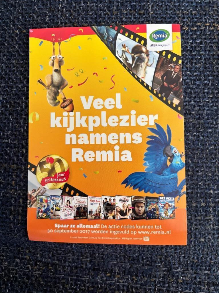 Remia reclame spaaractie kijkplezier 50 jr Remia fritessaus, Collections, Marques & Objets publicitaires, Comme neuf, Autres types