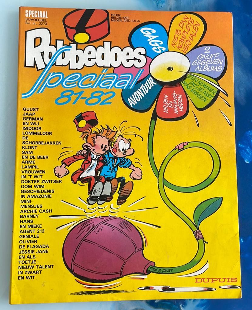Robbedoes - speciaal 81-82, Boeken, Eén stripboek, Ophalen of Verzenden, Zo goed als nieuw