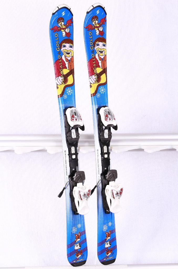 100 110 kinder ski's BLIZZARD PAPAGALLO GOLLO + Blizzard 4.5, Gebruikt, Ophalen of Verzenden, Carve, Ski's