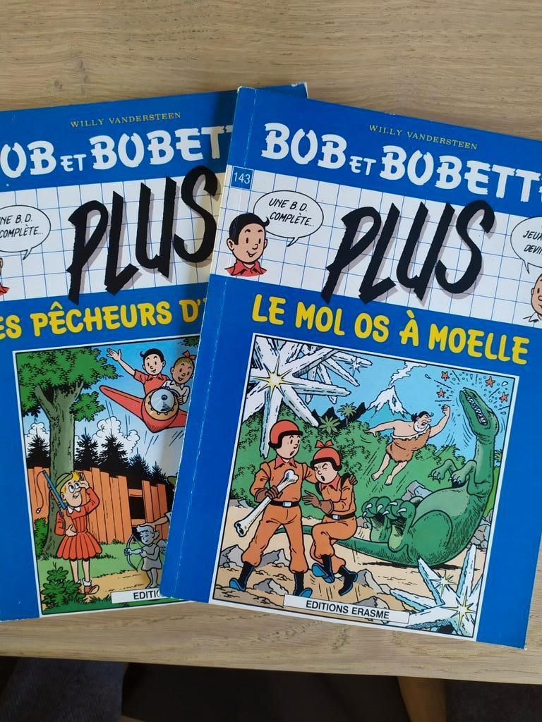 Bob et Bobette série "plus" 143 & 146, Une BD, Enlèvement ou Envoi