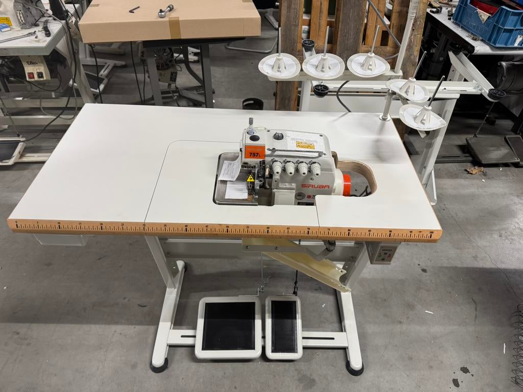 Industriele lockmachine overlock siruba 5draads nieuw, Overige merken, Nieuw, Ophalen of Verzenden, Lockmachine