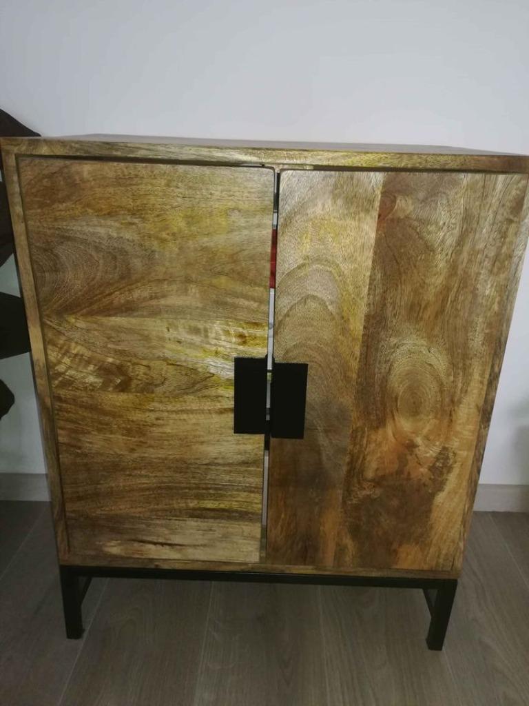 buffet en manguier, Maison & Meubles, 25 à 50 cm, Moins de 100 cm, Enlèvement, 50 à 100 cm
