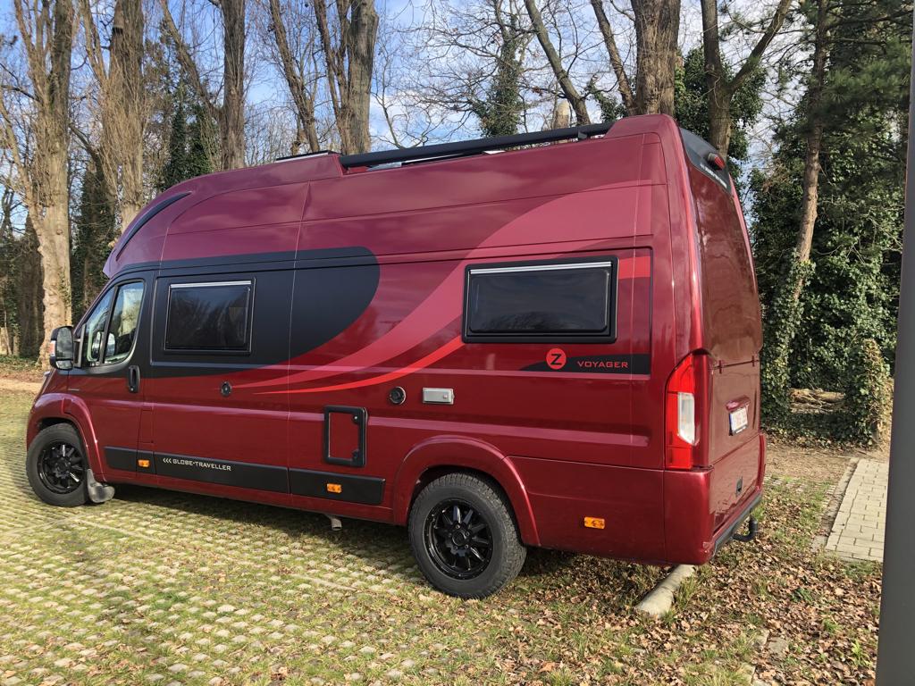 Globetraveller Voyager Z, Caravans en Kamperen, Mobilhomes, Caméra de recul, Tot en met 2, Bedrijf, Cassettetoilet