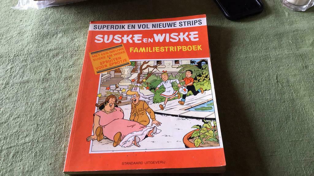 Suske en Wiske familie stripboek (f), Ophalen of Verzenden, Gelezen, Willy Vandersteen