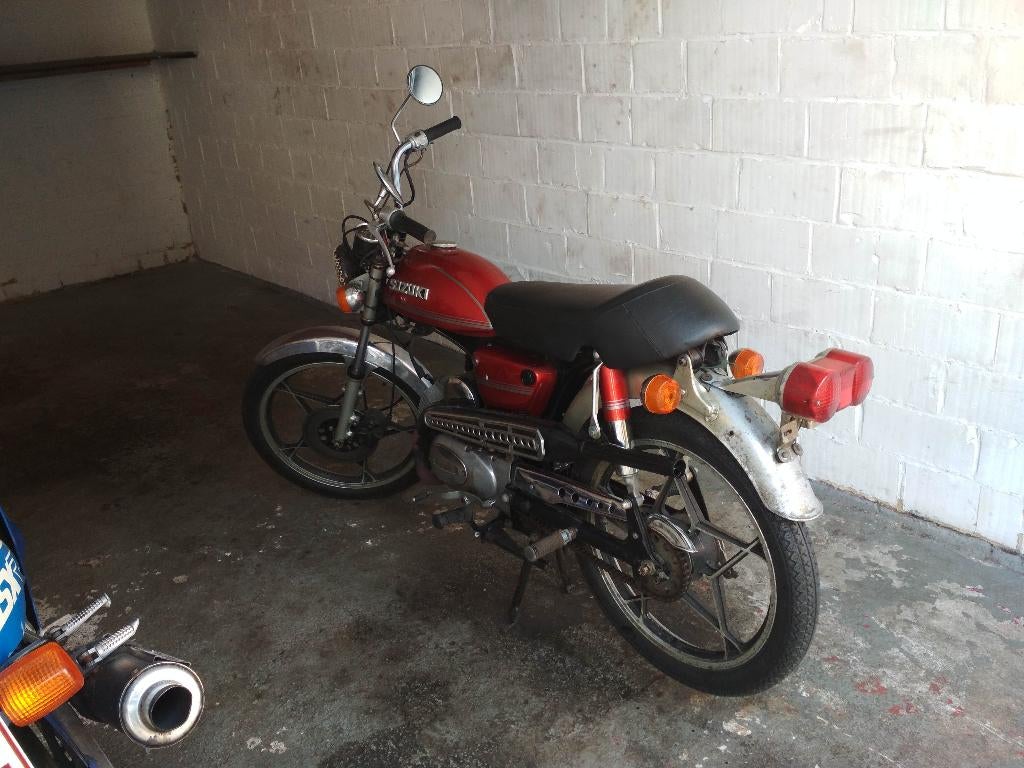 Suzuki AC50 (met 100cc motorblok) van 1972, Motoren, Motoren | Suzuki, Particulier, Overig, 11 kW of minder, 1 cilinder, Ophalen