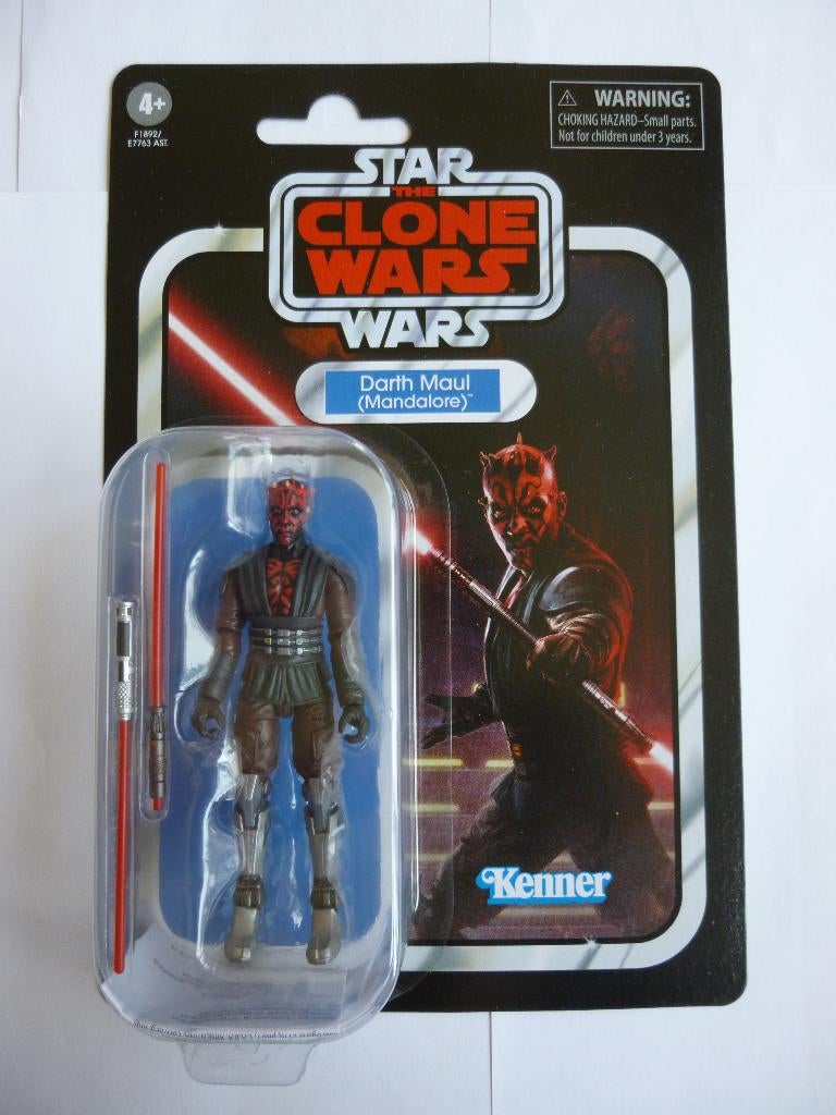 STARWARS VINTAGE COLLECTION TCW VC201 "DARTH MAUL "UIT 2021, Enlèvement ou Envoi, Comme neuf, Figurine