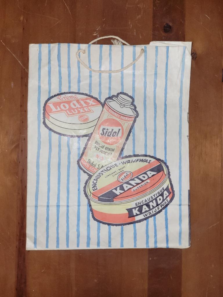 ancien sac publicitaire sidol vintage, Enlèvement ou Envoi, Utilisé, Emballage