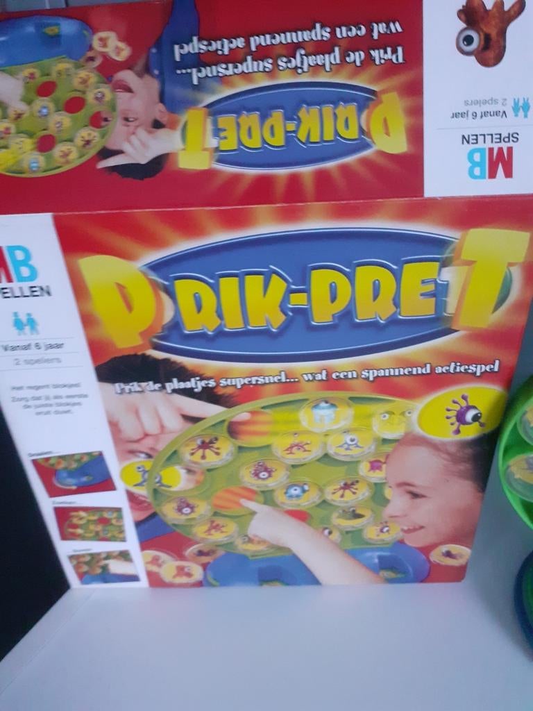 Jeu de société prick-pret de mb, Enlèvement ou Envoi, Comme neuf