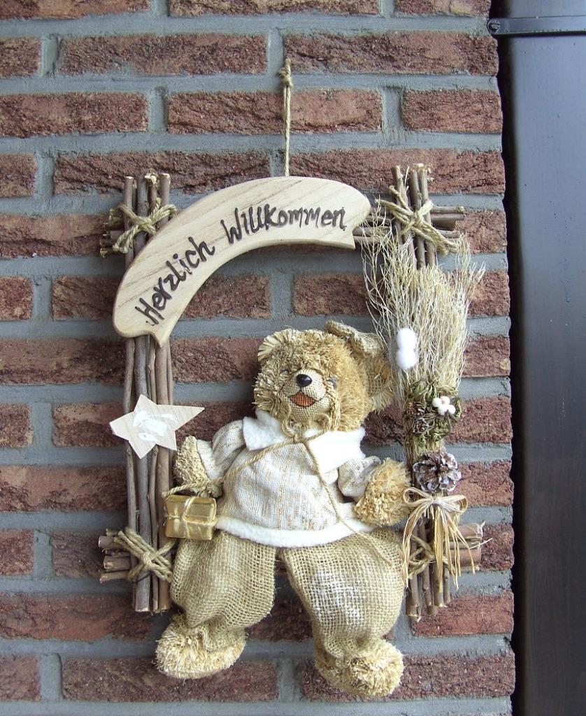 MUUR DECO VOOR BUITEN BEER WELKOM, Ophalen of Verzenden, Nieuw, Binnen