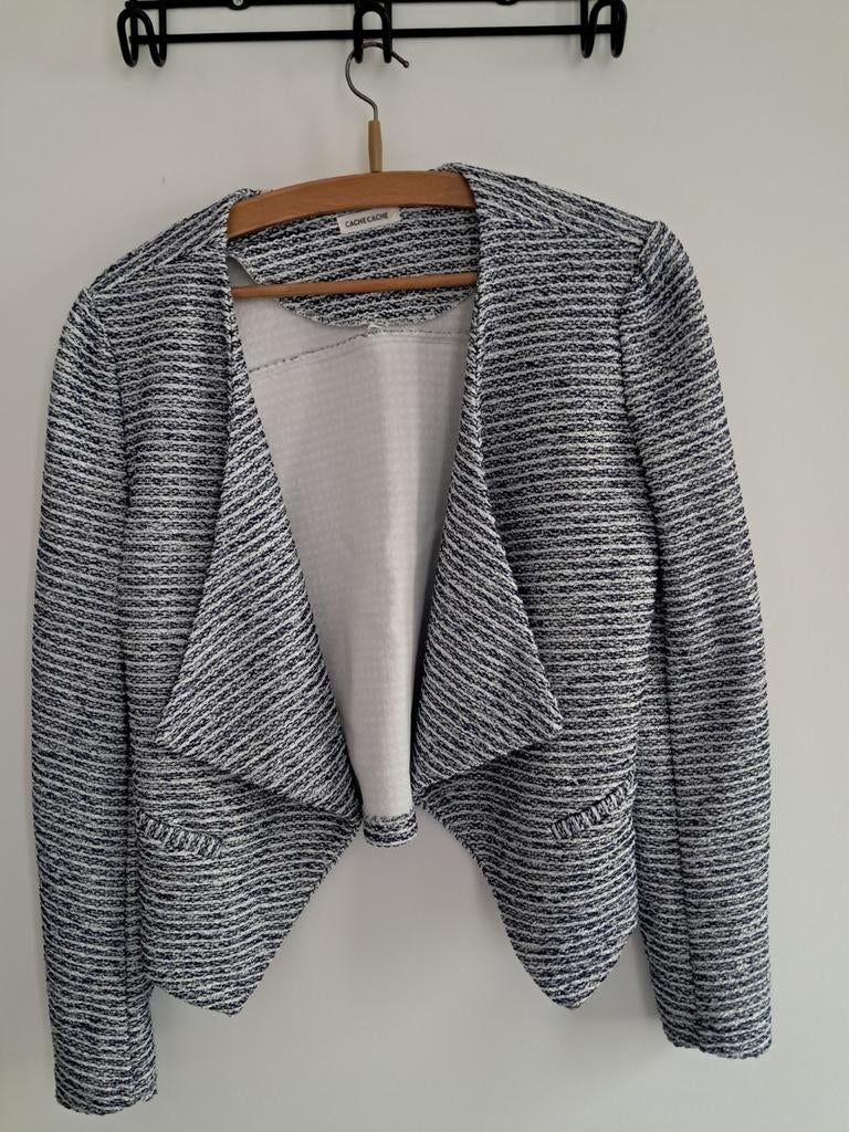 Veste habillée Cache-cache T36, Blauw, Cache-cache, Ophalen of Verzenden, Zo goed als nieuw