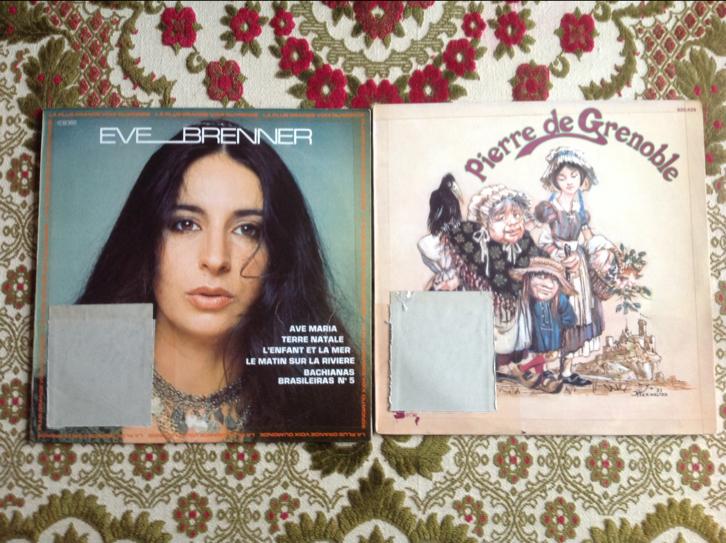 Vinyl LP Eve Brenner of Pierre de Grenoble 1 euro per LP, Ophalen of Verzenden, Gebruikt