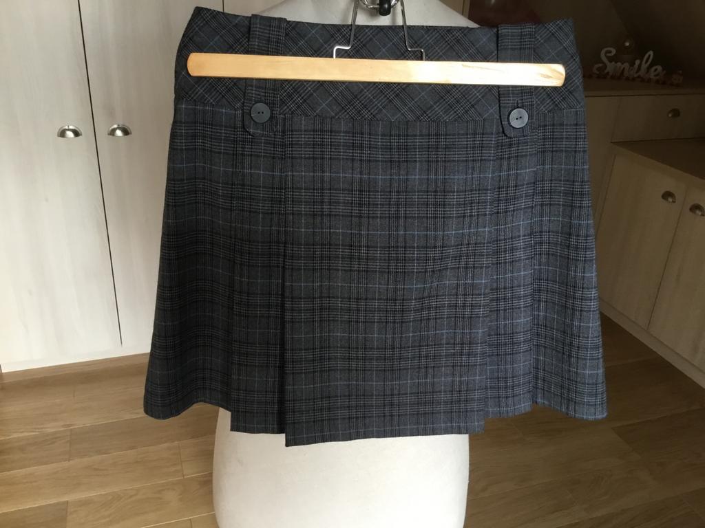 Geruit rokje cassis collection, Enlèvement ou Envoi, Comme neuf, Taille 36 (S)