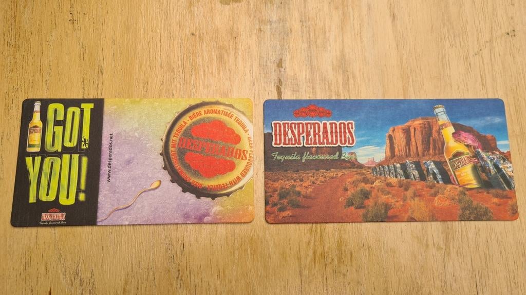 Bierkaarten Desperados, Verzamelen, Ophalen