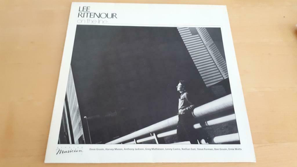 Lee Ritenour LP 1983 On The Line (fusion), Ophalen of Verzenden, Jazz