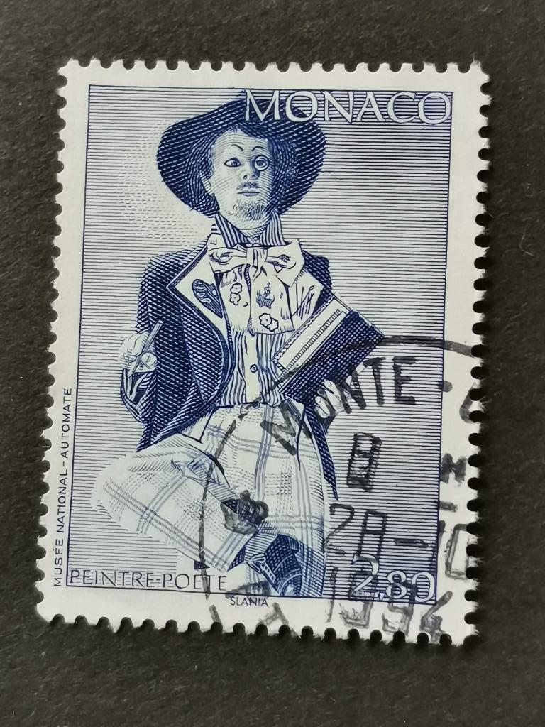 Monaco 1994 - mechanisch speelgoed, automaat, pop, Ophalen of Verzenden, Monaco, Gestempeld