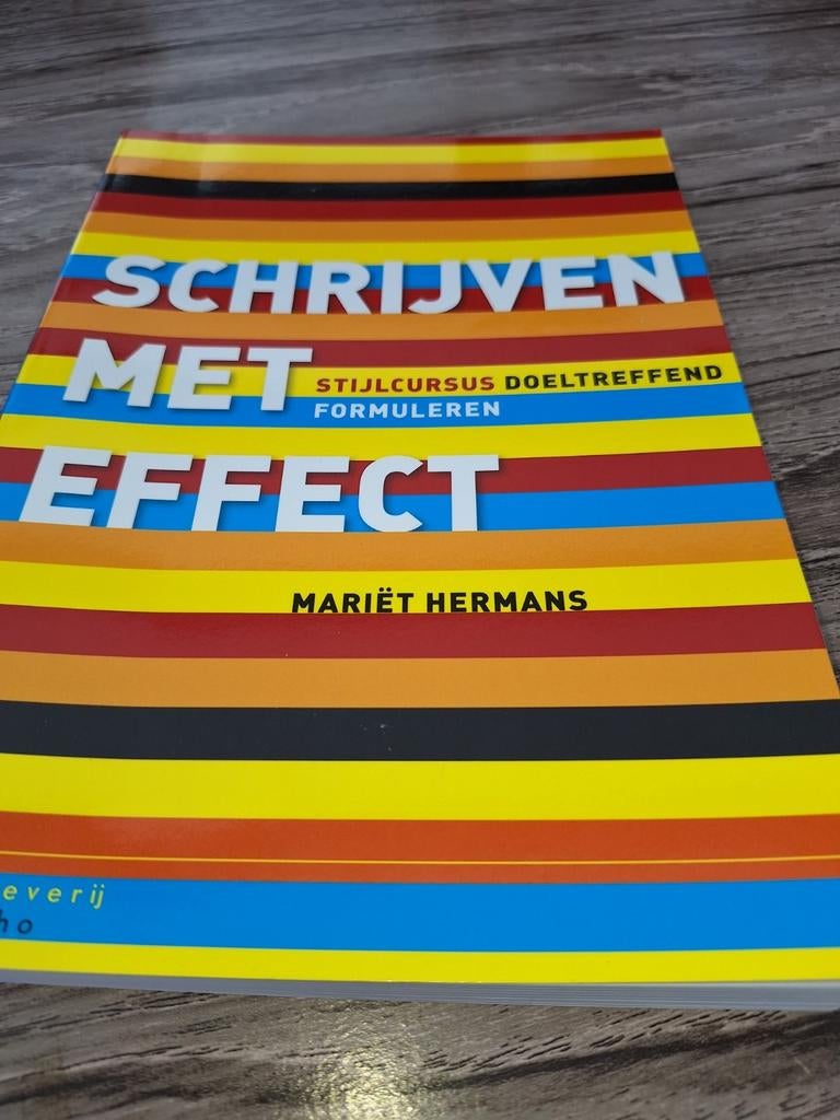 Schrijven met effect  Mariët Hermans, Boeken, Ophalen of Verzenden, Zo goed als nieuw