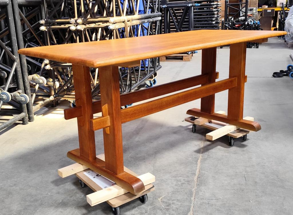 Retro.vintage houten eettafel, Enlèvement