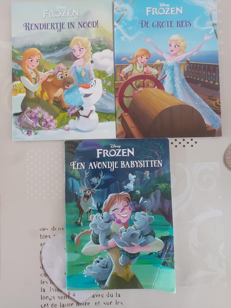 3 frozen leesboeken te koop, Enlèvement