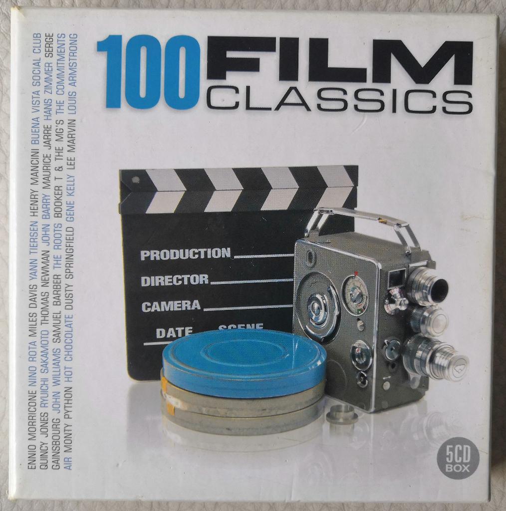 100 Film Classics / 5 x CD, Box Compilation - als nieuw, Cd's en Dvd's, Ophalen of Verzenden, Zo goed als nieuw, Boxset