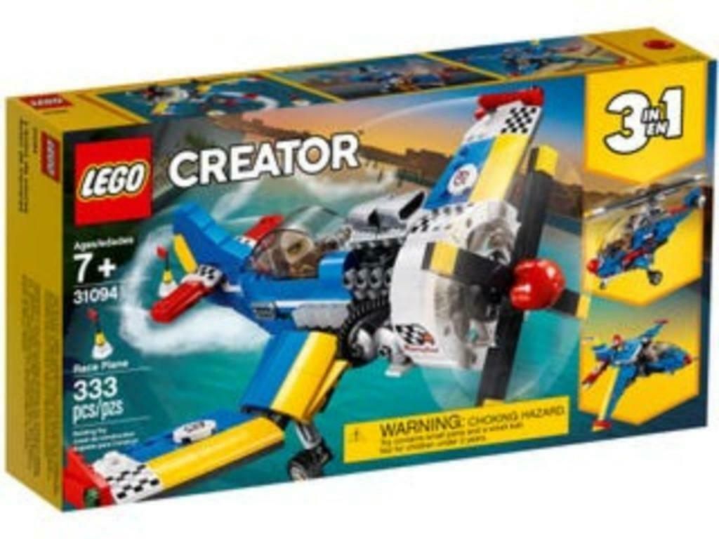 Lego 31094 L’avion de course 3en1, Enlèvement, Neuf, Ensemble complet, Lego