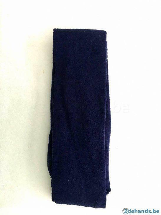 Mooi helder blauw (donker) broekkousje mt 152/12A!!!!, Utilisé