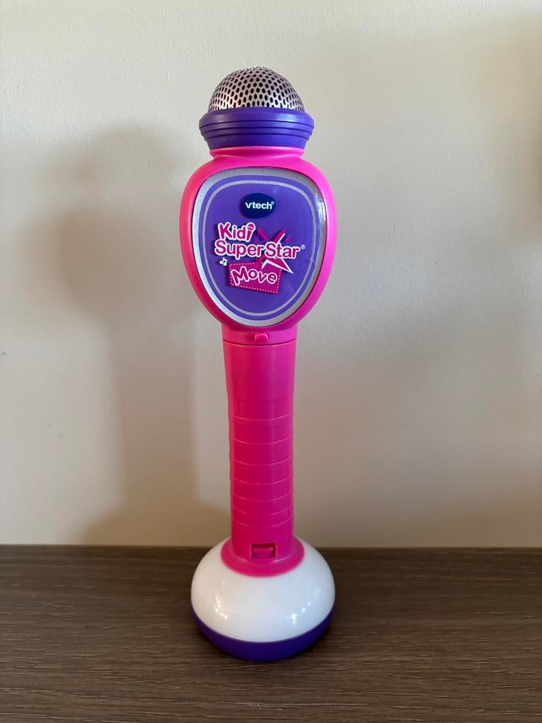 Vtech Kidi Superstar Move microfoon, Enlèvement ou Envoi, Utilisé
