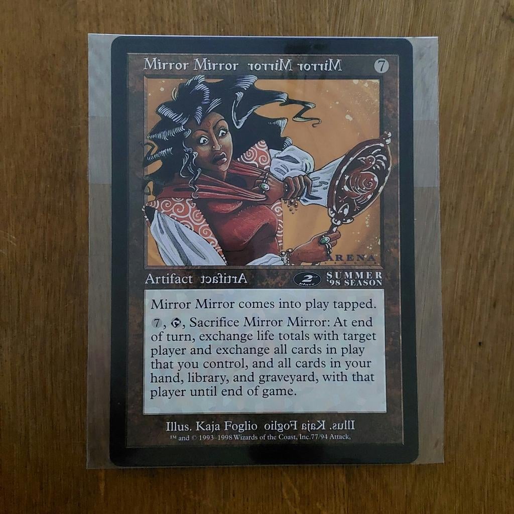MAGIC THE GATHERING  - JUMBO CARD - MIRROR MIRROR, Enlèvement ou Envoi, Neuf, Cartes en vrac