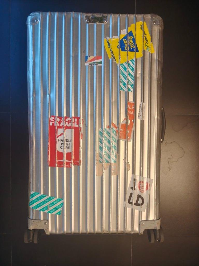 RIMOWA Trunk Original, Gebruikt, 70 cm of meer, Metaal, 35 tot 45 cm