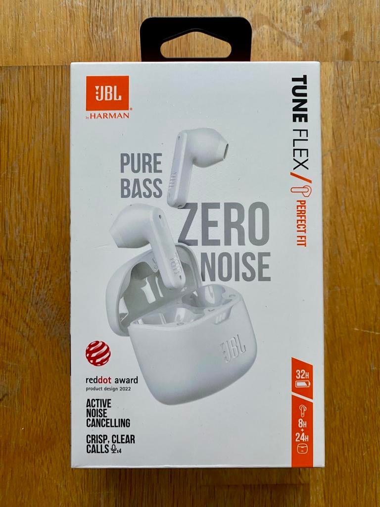 Ecouteurs JBL sans file Tune Flex White, Enlèvement ou Envoi, Comme neuf