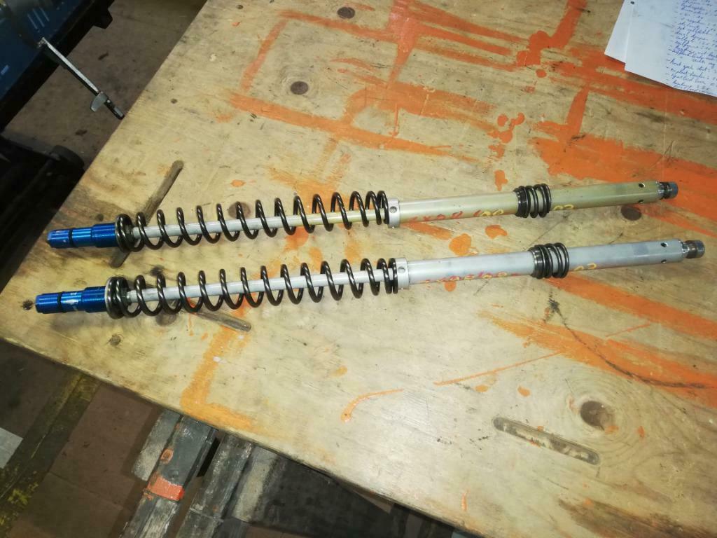 kawasaki zx9r model '98-'03  binnenpoten voorvork, Motoren, Ophalen of Verzenden, Gebruikt