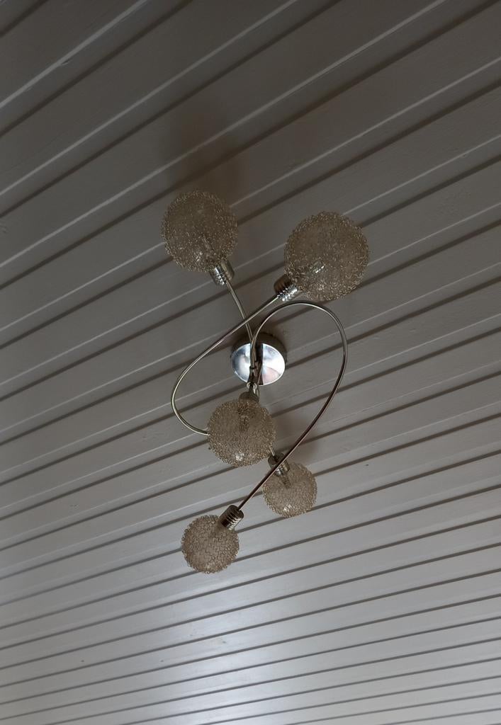 Plafonnier 5 points lumineux prix encore diminué, Maison & Meubles, Enlèvement, Comme neuf