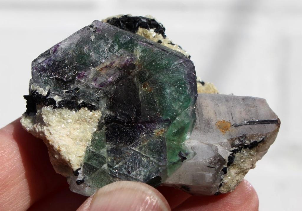 FLUORIET uit ERONGO in NAMIBIE, Verzamelen, Ophalen of Verzenden, Mineraal